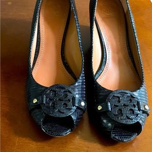 Tory Burch Black Benton women’s shoes.